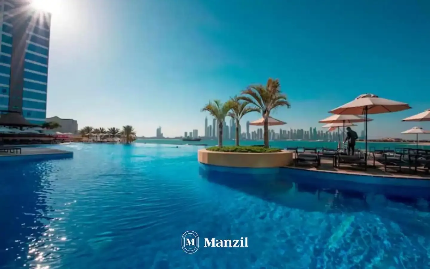 Apartment Manzil - 3Br In Palm Jumeirah With Private Beach Access & Sea View Dubai
