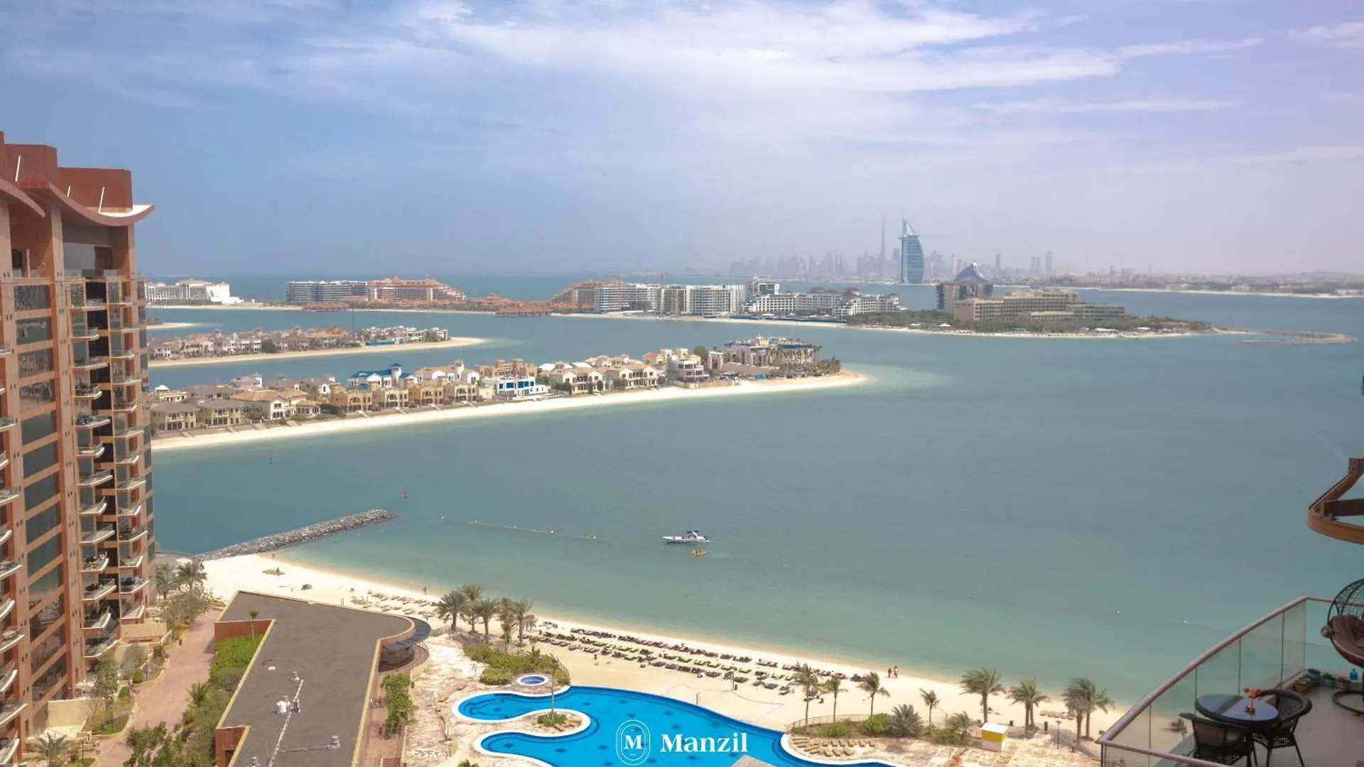 Manzil - 3Br In Palm Jumeirah With Private Beach Access & Sea View Dubai